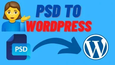 Convert PSD to Wordpress