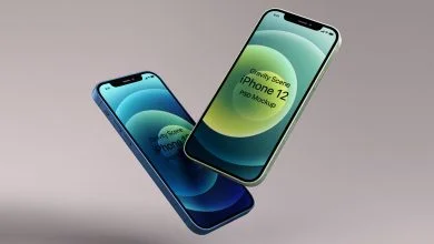 Anti-Gravity iPhone 12 Scene Mockup Download | Mockup Free PSD Anti-Gravity iPhone 12 Scene Mockup