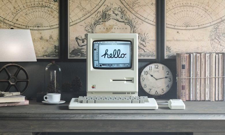 Apple Macintosh Computer Mockup