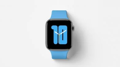 Apple Watch Series 5 Top View Mockup Download | Mockup Free PSD Apple Watch Series 5 Top View Mockup