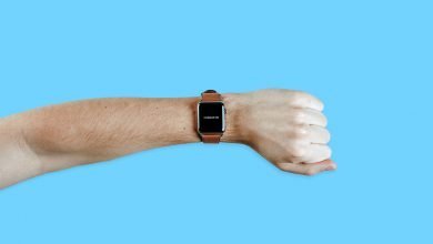 Apple Watch on male Arm Mockup