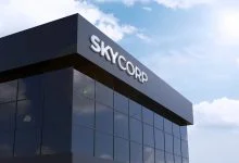 Building Logo Sign Mockup