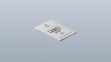 Clothing Label Mockup Set