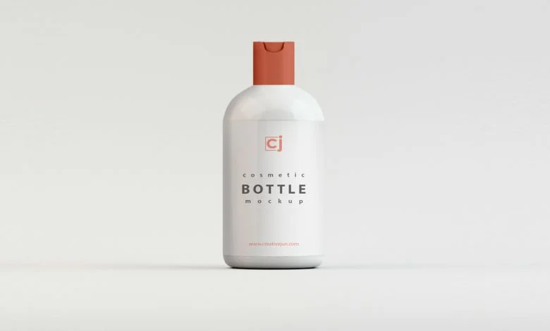 Cosmetic Bottle Mockup Download | Mockup Free PSD Cosmetic Bottle Mockup
