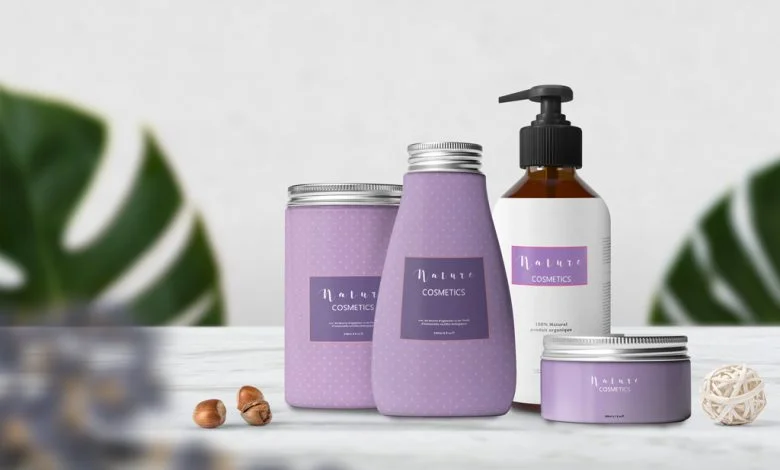 Cosmetics Containers Mockup