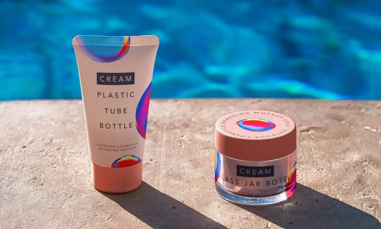 Cosmetics Tube and Jar Mockup Download | Mockup Free PSD Cosmetics Tube and Jar Mockup