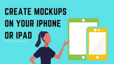 Create mockups on your iPhone or iPad | Mockup Free PSD Create mockups on your iPhone or iPad