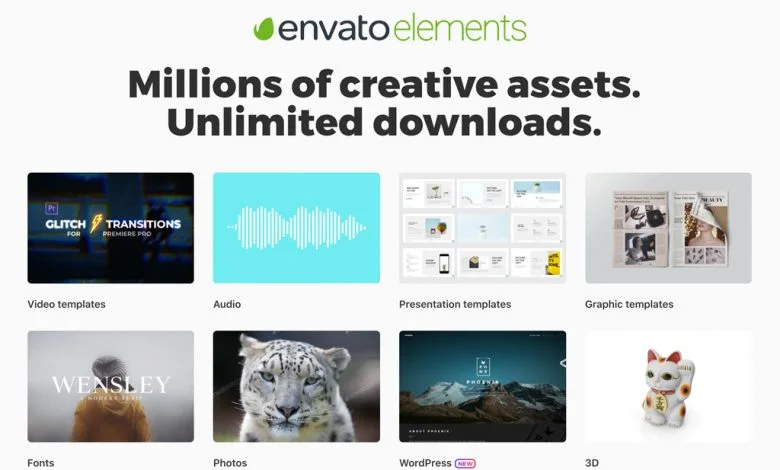 Envato Elements: One of the biggest Design Libraries at your Fingertips