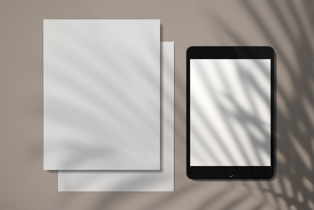 Letterhead and iPad Mockup Download | Mockup Free PSD Letterhead and iPad Mockup