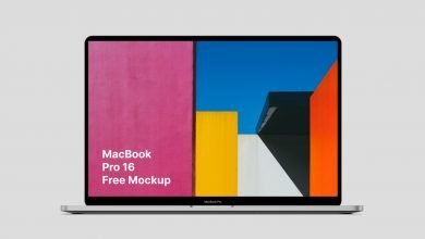 MacBook Pro (16 Inch) Mockup