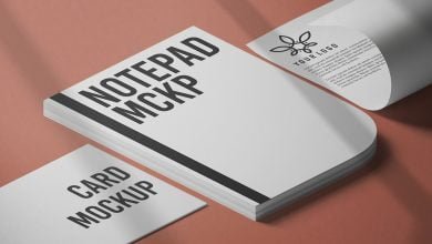 Notepad Mockup