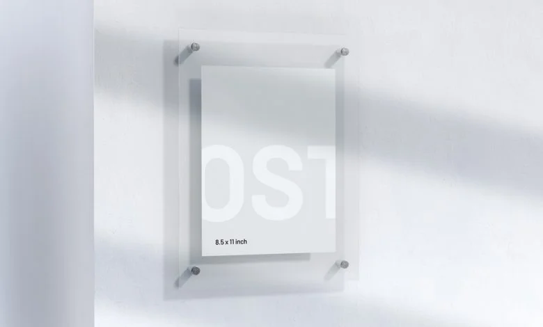 Office Sign Mockup