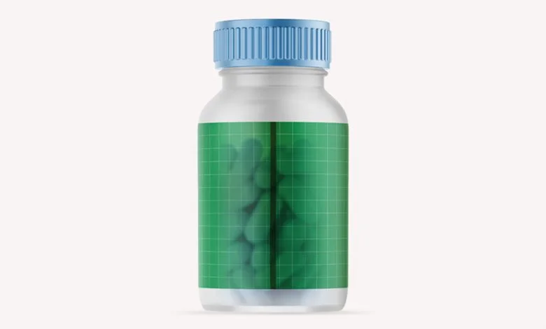 Plastic Pills Bottle Mockup Download | Mockup Free PSD Plastic Pills Bottle Mockup