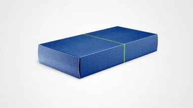 Slim Carton Box Mockup