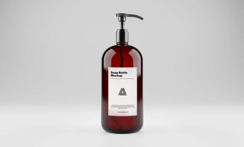 Soap Dispenser Mockup Download | Mockup Free PSD Soap Dispenser Mockup
