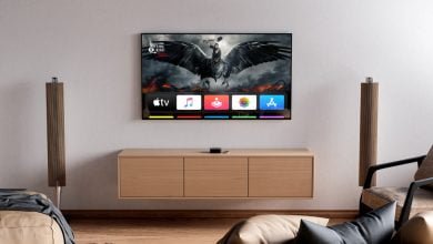 TV in Living Room Mockup