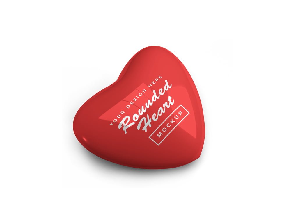 Download Valentine Heart Mockup Download | Mockup Free PSD