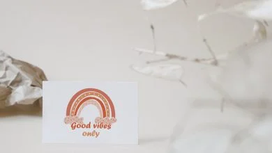 White Business Card Mockup