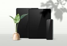 Photo of iPad Pros with iPhone Mockup Download