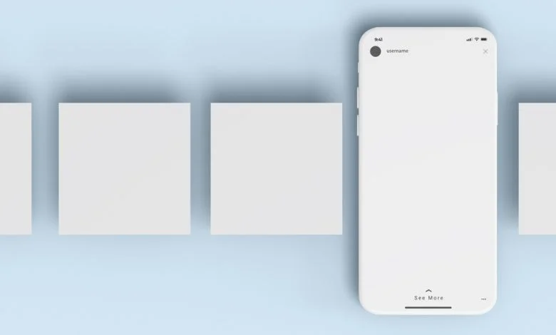 iPhone with extra Screens Mockup