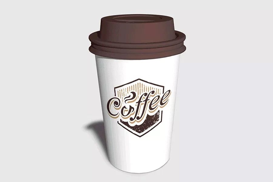 Free Photo-Realistic Coffee Cup Mockup