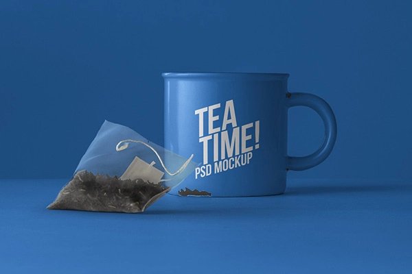 Tea Mug/Cup Mockup - Free PSD