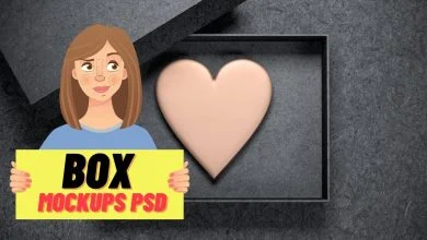 Box Mockups PSD
