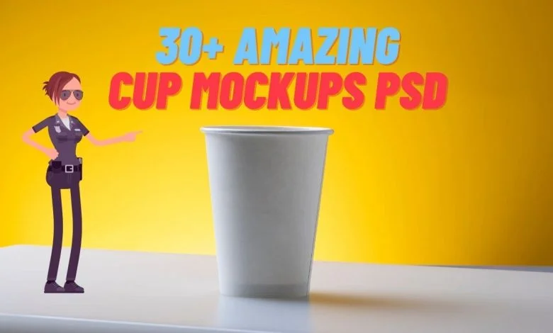 Cup Mockups PSD